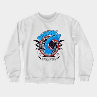 Sharks Sports Wear Crewneck Sweatshirt